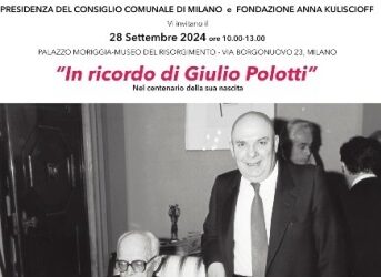 IN RICORDO DI GIULIO POLOTTI